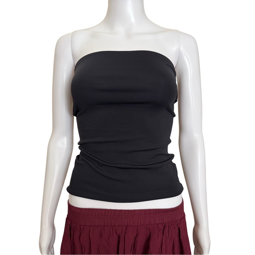 Babaton Black Contour Strapless Tube‎ Top Size XS